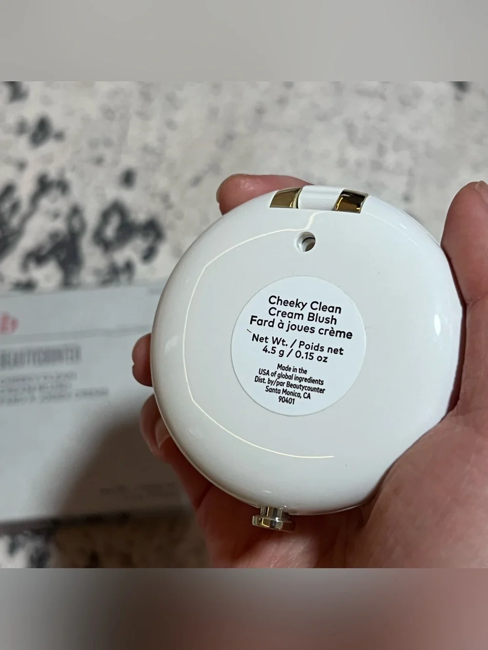Beautycounter Cheeky Clean Cream Blush Chai Discontinued